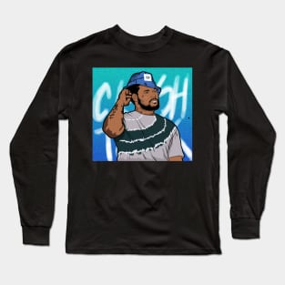 Vector Illustration of SchoolBoy Q Long Sleeve T-Shirt